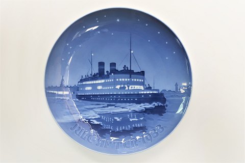 Bing & Grondahl. Christmas plate 1933. Diameter 18 cm. (1 quality)