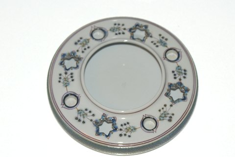 Aluminum small decorated dish