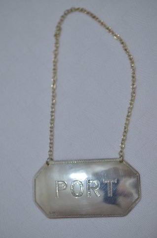 Decanter label