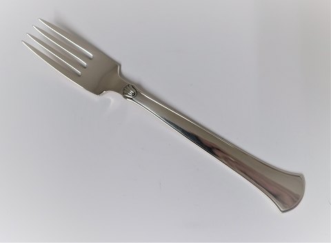 Hans Hansen. Sølvbestik (830). Arvesølv no.5. Frokostgaffel. Længde 16,2 cm.