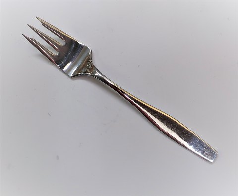 Hans Hansen. Silberbesteck . Sterling. Charlotte. Kuchengabel . Länge 13,4 cm.