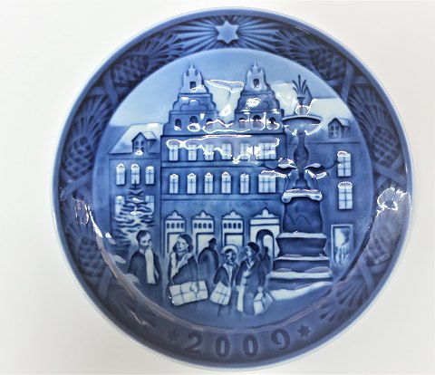 Royal Copenhagen. Juleplatte 2009. (1 sortering)