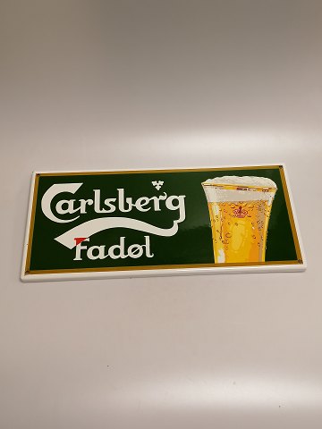 Emaljeskilt Carlsberg Fadøl
