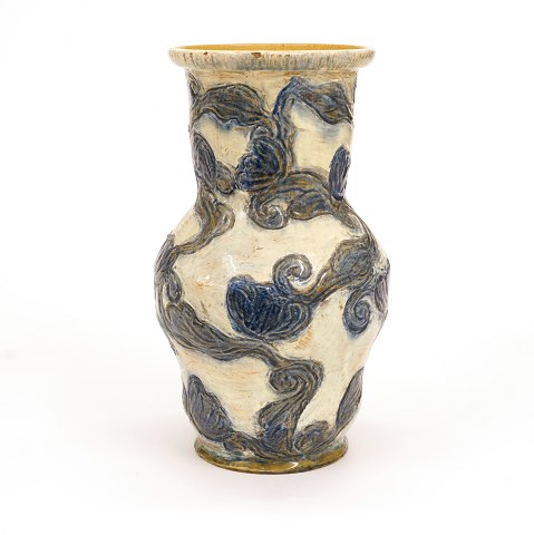Svend Hammershøi für Kähler: Vase, Signiert. H: 
28,8cm
