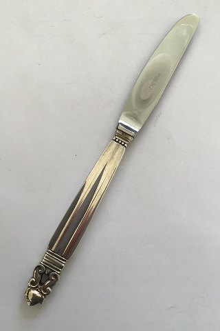 Georg Jensen Sterling Sølv Konge Frokostkniv No 024