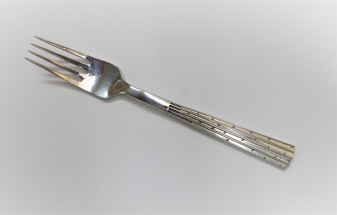Champagne. Silver cutlery (830). Dinner Fork. Length 19 cm. 
