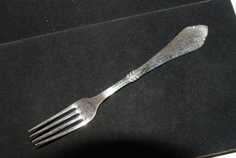 Dinner fork Freja  sølv
Length 19.5 cm.