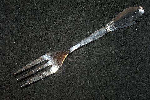 Cake Fork 
Lotus Silver
Chr. Fogh silver