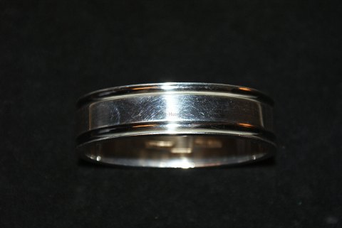 Napkin ring sterling silver
Stamped: 925 COHR DK
Length 5.3cm.
Height 1.3 cm