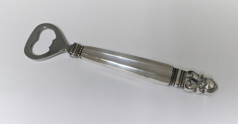 Georg Jensen. Sølvbestik. Konge. Sterling (925). Kapselåbner. Længde 16 cm.