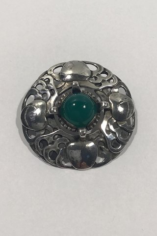 Georg Jensen Sølv Broche No 3 (1908-1914)