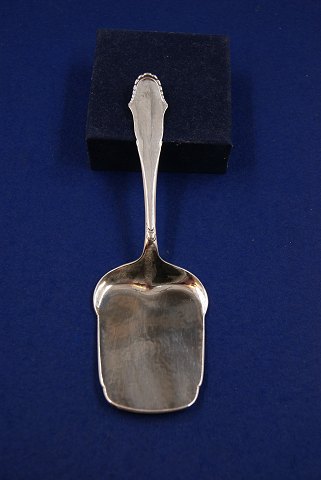 Christiansborg sølvbestik, kagespade eller serveringsdel i helsølv 17,5cm