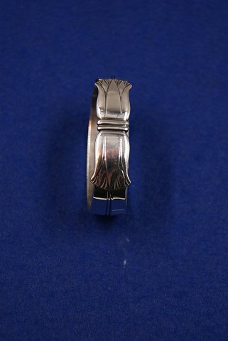 Lotus Danish silver flatware, oval napkin ring 5cm