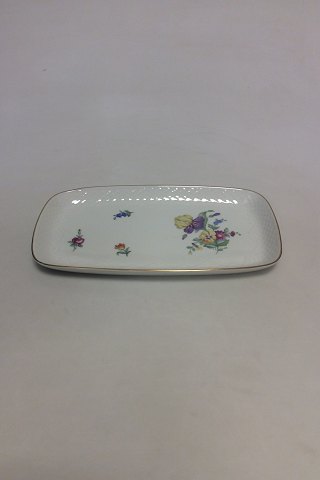 Bing & Grondahl Saxon Flower, White Condiment Tray No 96