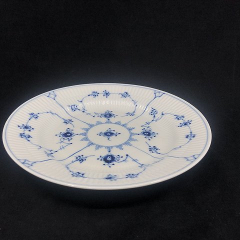 Blue Fluted Plain lunch plate, 1/178