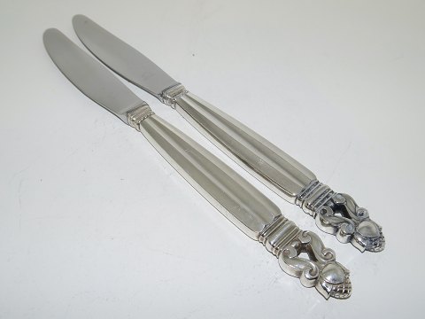 Georg Jensen Konge
Middagskniv med kort knivblad 22,6 cm.