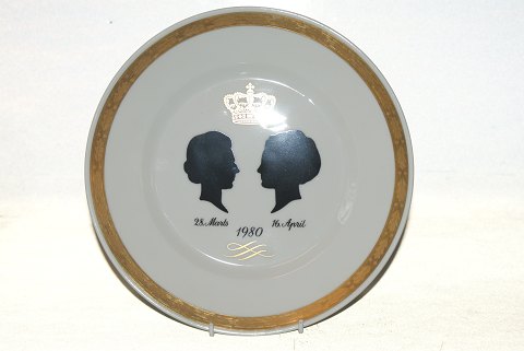 Royal copenhagen year 1980 Plate
