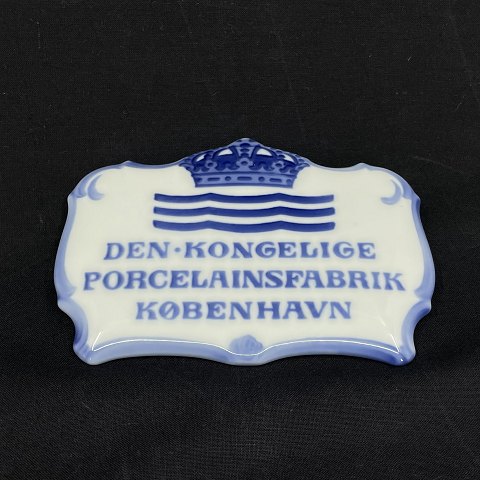 Royal Copenhagen dealer sign