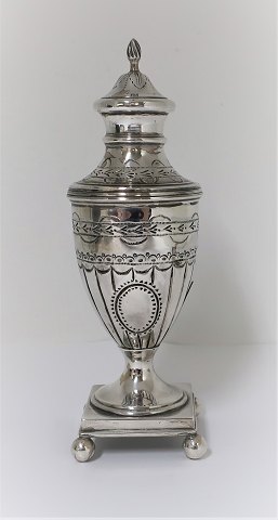 Englisch. London. Sterling (925). Leuchter. Top kann gedreht werden. Höhe 16 cm