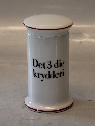 B&G - 497 Det 3die krydderi 11,5 cm Rød Linje  Bing & Grøndahl