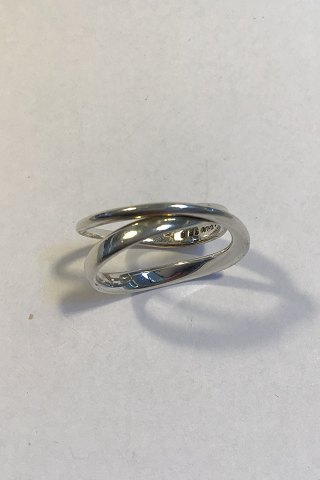 Georg Jensen Sterling Silver Ring No 369 Torun Möbius