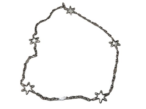Georg Jensen silver
Necklace with stars