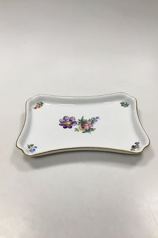 Royal Copenhagen Saxon Flower Light Condiment Tray No 1694