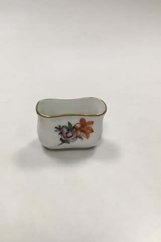 Royal Copenhagen Saksisk Blomst Let Tandstikholder No 1801