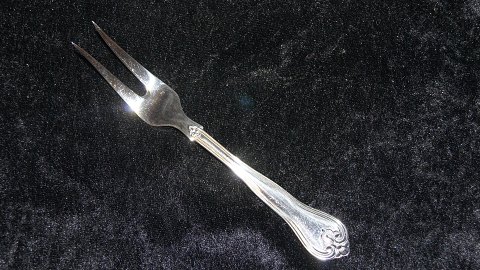 Frying fork #Hellas Sølvplet
Produced by A.P. Berg, Assens.
Length 20.5 cm