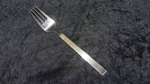 Middagsgaffel Torino, Sølvplet bestik
Længde 19 cm.