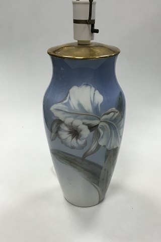 Royal Copenhagen Art Nouveau Vase monteret som lampe No 2640/137