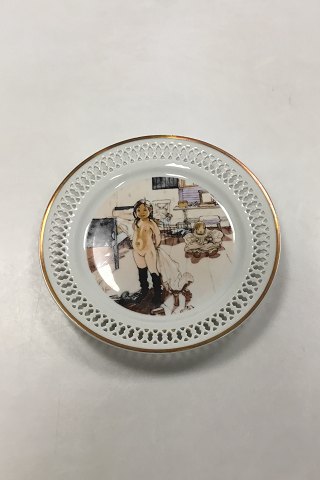 Bing & Grondahl Carl Larsson Plate Mors og småpigernes værelse No 4504/616