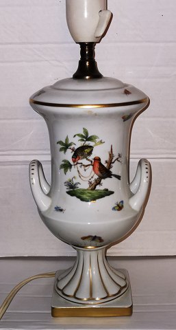 Lampe i porcelæn fra Herend, Ungarn