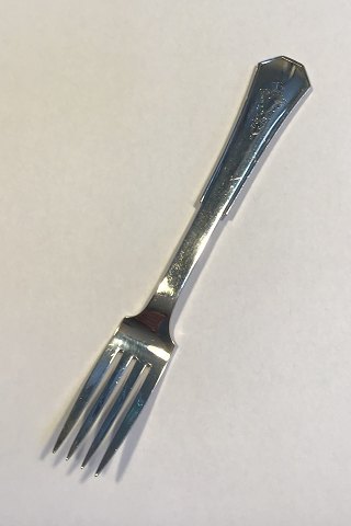 Hans Hansen Arvesølv No. 8 Sterling Sølv Middagsgaffel