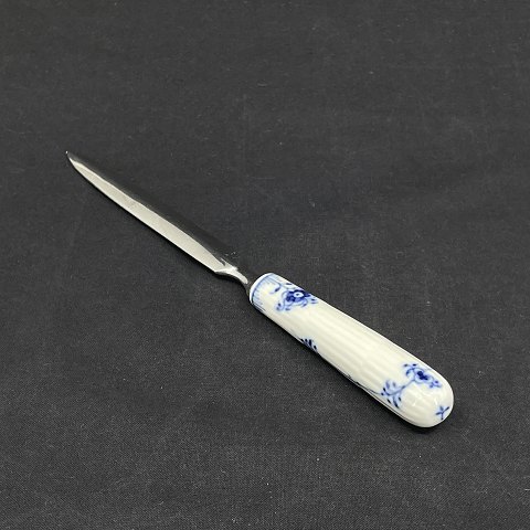 Blue fluted paper knife from Royal Copenhagen