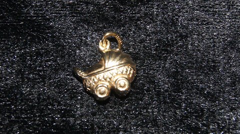 Elegant Pendant (#Carriage) 14 carat Gold