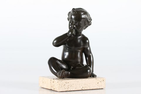 Just Andersen
Naked boy 
D 2326
Figurine of discometal
