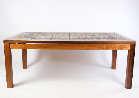 Coffee Table - Decorated With Tiles - Rosewood - Danish Design - 1960s
Great condition
