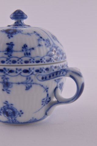 Royal Copenhagen  Blue fluted half lace Sugar Bowl 691