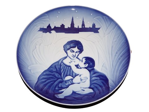 Royal Copenhagen / Bing & Grøndahl Mindeplatte fra 1987
Sammenslutningen af porcelænsfabrikkerne