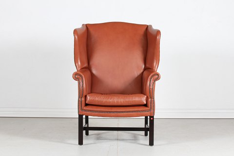 Chesterfield 
Chair/wingback
with leather
