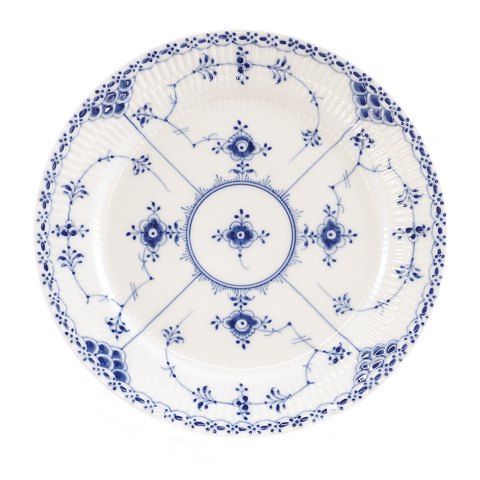 Royal Copenhagen musselmalet halvblonde 
middagstallerken 571. D: 25cm