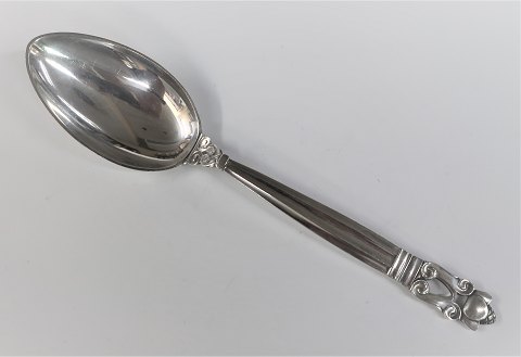 Georg Jensen. Sterling (925). König. Dessertlöffel . Länge 17,5 cm