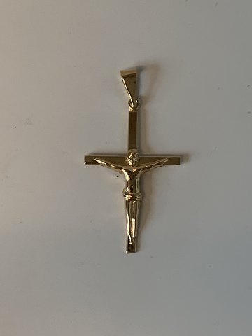 Cross Pendant 14 carat Gold
Stamped 585
Height 42mm cm