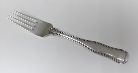 Georg Jensen. Sterling (925). Dobbeltriflet. Menüe Gabel. Länge 18 cm