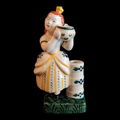 Aluminia; faience figurine "The princess" (The swineheard)