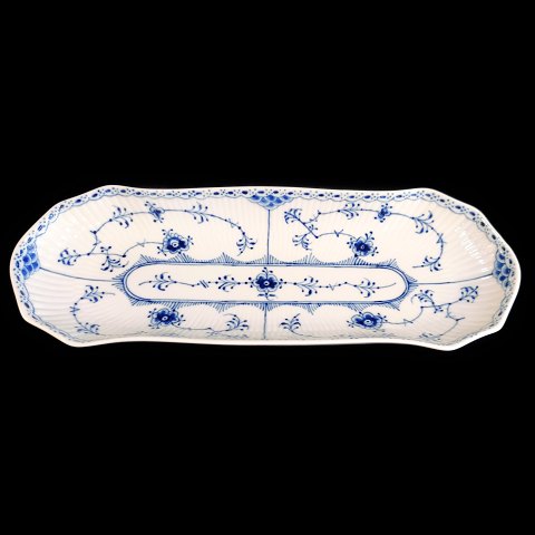 Royal Copenhagen, musselmalet halvblonde porcelæn; Sellerifad/rouladefad #714