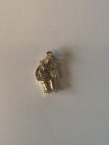 Eskimo Charms/Vedhæng 14 karat guld
Stemplet 585
Måler 25,10 mm ca