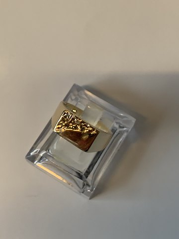 Herrering med brilliant 14 karat Guld
Stemplet 585 ANM
Str 59