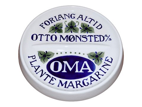 Aluminia
Butter plate - Mønsted Margarine